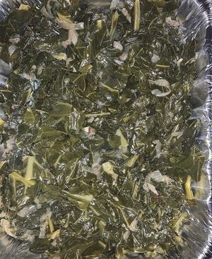 Collard greens at VeegMe - Maybe closed in Temecula