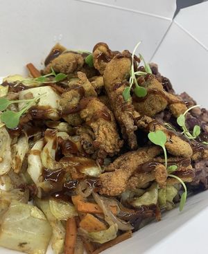 Jerk chikun bowl  at VeegMe - Maybe closed in Temecula