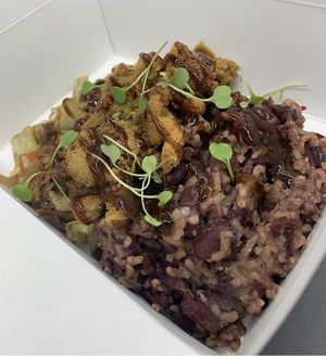 Jerk chikun bowl at VeegMe - Maybe closed in Temecula