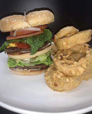 Double V w/ onion rings  at VeegMe - Maybe closed in Temecula