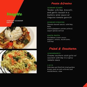 Menu at VeegMe - Maybe closed in Temecula