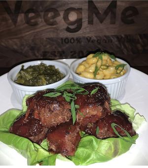 Vib tips, mixed greens, Mac & Cheeze at VeegMe - Maybe closed in Temecula