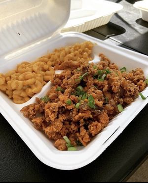 Fried Chikun w/ Mac & cheese  at VeegMe - Maybe closed in Temecula