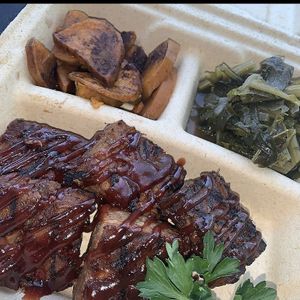 Vib Tips, greens, and yams  at VeegMe - Maybe closed in Temecula