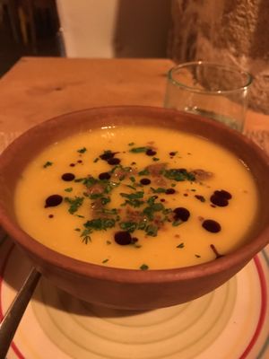 Soup at La Triskalla in Essaouira
