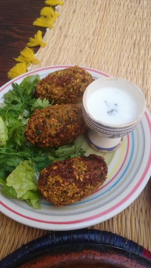 Falafels : very good at La Triskalla in Essaouira