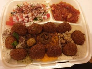 1001 Nacht at Falafel 1001 in Oberhausen