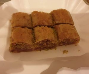 Baklava at Falafel 1001 in Oberhausen