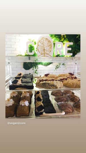 Baked treats at CORE, vegan market & bistro in Safety Harbor