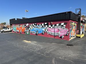 Outside  at Hot Rods 50's Diner in Alcoa