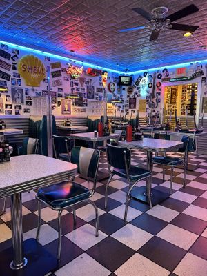 Inside  at Hot Rods 50's Diner in Alcoa