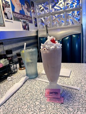 Vegan milkshake  at Hot Rods 50's Diner in Alcoa