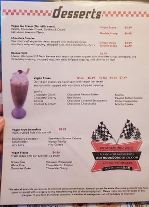   at Hot Rods 50's Diner in Alcoa