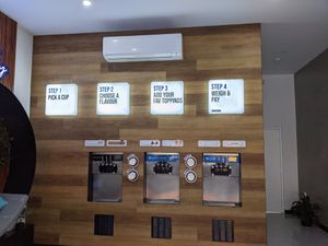 5 flavours at Swirl'd in Brunswick