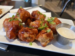 BBQ Smoky wings  at LesbiVeggies in Woodbury