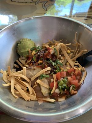 Vegan smoking bowl with jackfruit   at El Jefe Luchador in Deerfield Beach