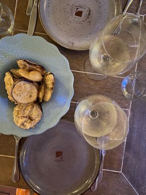 Truffled aubergine  at El Burlador Gastrobar in Cartagena