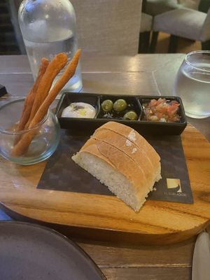 Vegan starter  at El Burlador Gastrobar in Cartagena