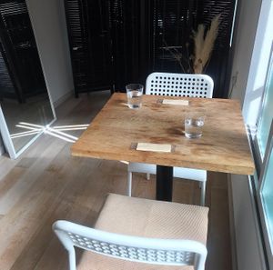 Second Floor Table! Very Relaxing. at PLANT PLANET in Tokyo