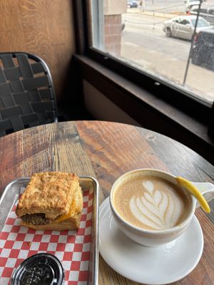   at Coat Check Coffee in Indianapolis