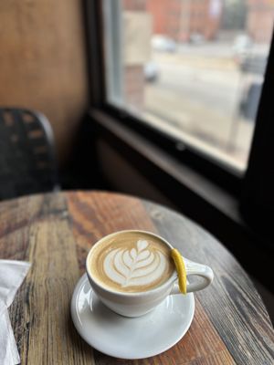   at Coat Check Coffee in Indianapolis