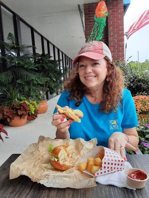 Delish- never had vegan Gouda cheese anywhere outside of my home in the 2 years that I’ve been vegan! at Seaside Bagels in Wilmington