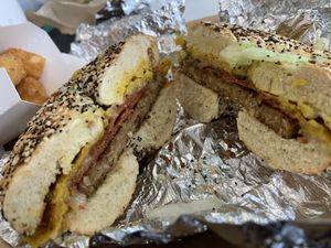   at Seaside Bagels in Wilmington