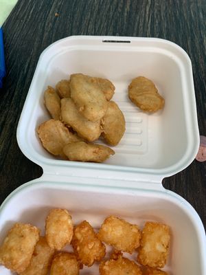 12 piece chickless nuggets   at Seaside Bagels in Wilmington