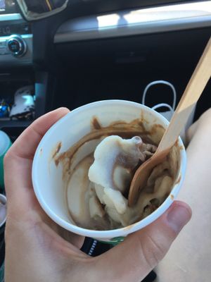 Soft serve is literally to die for!! at Divine Treasures in Manchester