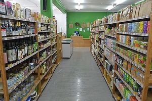 Teas, coffee, coffee substitutes, sweeteners, baking items, cereals, muesli, sauces, condiments, oils, pickles, relish, jam, nut butters and honey  at Simply Organic in Tauranga