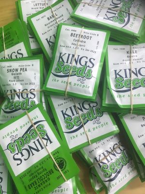 Seeds from Kings Seeds  at Simply Organic in Tauranga