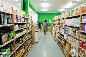 Inside the store  at Simply Organic in Tauranga