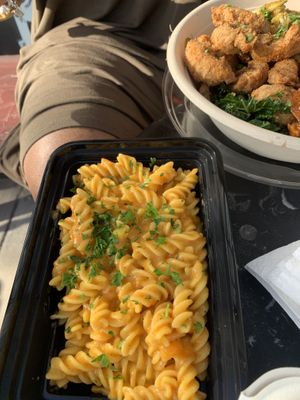 Mac N Cheese  at Roasted and Raw in Oakland