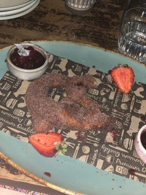 Cinnamon pretzel  at Element Bar in Coffs Harbour