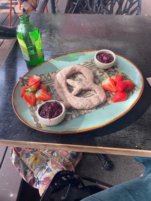 Cinnamon Soft pretzel   at Element Bar in Coffs Harbour
