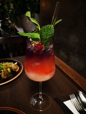 Lychee Rosenblüten Limonade at Mai Garden in Offenburg