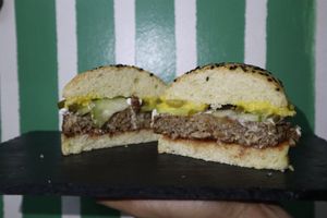 Bigger than Quarter Pounder at Chilla Gorilla in Davao City