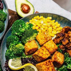 Energy Buddha with tempeh at Be Mine Bar & Bistro in Helsinki