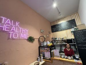 Jasmin is super friendly & super talented   at Be Mine Bar & Bistro in Helsinki