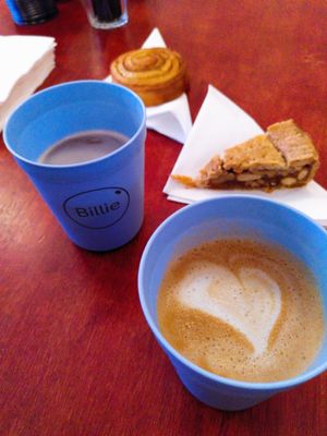 Delicious take away vegan treats at Caffè Tola in Wageningen