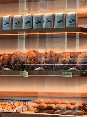 Fresh bread at Leavened in Cleveland