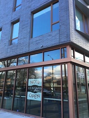 Exterior side at Leavened in Cleveland