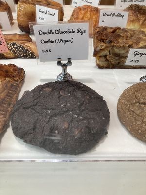 Vegan baked goods  at Leavened in Cleveland
