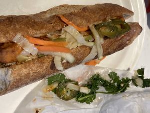 Maple Tofu Vegan Sandwich  at Leavened in Cleveland