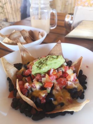 Nachos at Tierra Verde in Mahahual