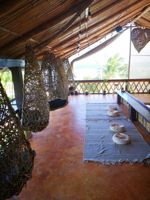 Gemütliche Sitzmöglichkeit at Tierra Verde in Mahahual