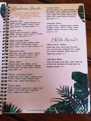 Speisekarte 6 at Tierra Verde in Mahahual