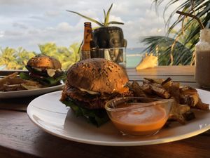 Mega gutes Essen. Werden wohl die nächsten Tage die ganze Karte durch probieren 😋 at Tierra Verde in Mahahual