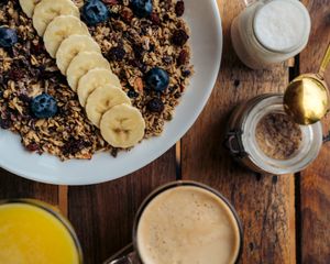 Homemade Granola at Tierra Verde in Mahahual