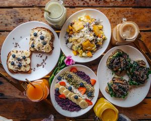 Colorful Breakfast at Tierra Verde in Mahahual